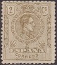 Spain 1909 Alfonso XIII 2 CTS Castaño Edifil 267. 267. Subida por susofe